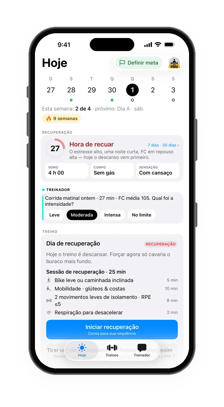 A tela Hoje em uma manhã difícil: o plano adaptado, cada mudança com o seu motivo